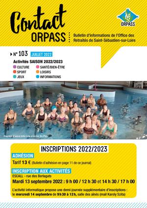 Orpass Bulletin éTé 2022 No 103