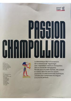 Champollion Bnf