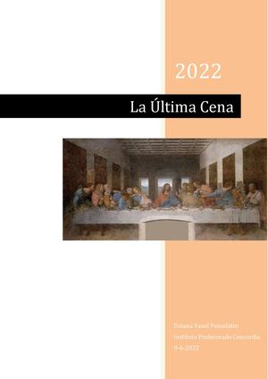 La ÚLtima Cena