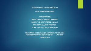 TRABAJO FINAL INFORMATICA