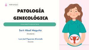 Portafolio De Patología Ginecológica