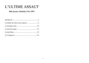 L'ultime Assaut - Rick Joyner