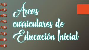 Areas Curriculares