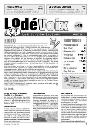 Lodé'Voix N°15 Juillet 2022