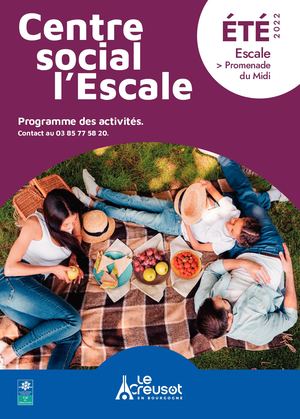 Programme Escale Juillet Août2022