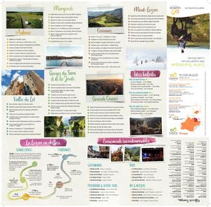 Carte Touristique Lozere