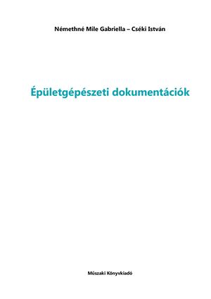 MK-5101 Épületgépészeti dokumentációk