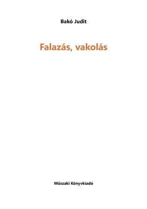 MK-5610 Falazás, vakolás