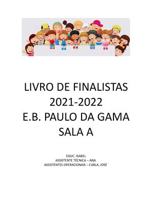 Livro De Finalistas