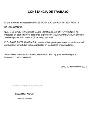 Documento Administrativo Rivera Christian Creación De Documentos