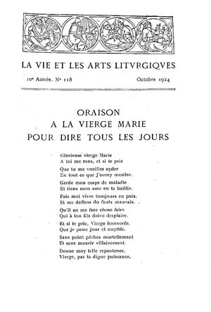 La Vie et Les Arts Liturgiques 1924-118