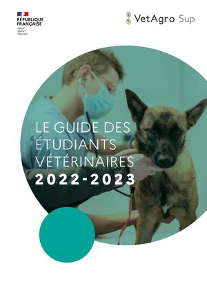 Guide d'accueil des étudiants vétérinaires 2022-2023