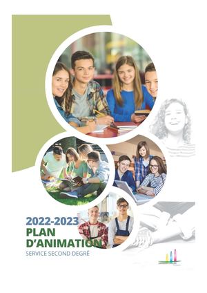 Plan D'animation Ddec56 2022 2023