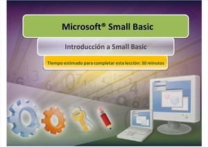 1 Introduccion A Small Basic