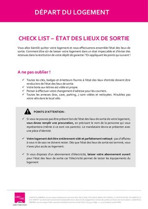 LOGIFAC Locataire Checklist EDLS