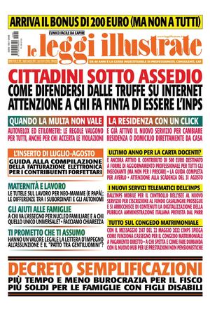 Leggi Illustrate Luglio Agosto 2022