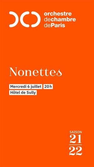 Programme de salle 06/07/22 Nonettes