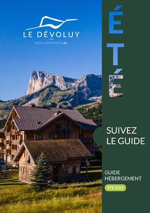 Guide Hébergement Le Dévoluy - été2022 Fr