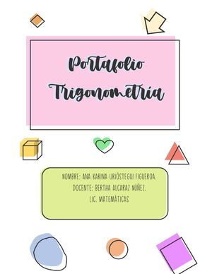 Portafolio Trigonometria Ana K