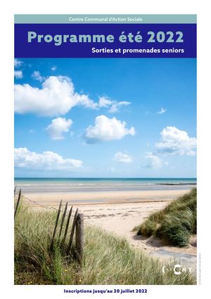 Sorties et promenades seniors - Eté 2022