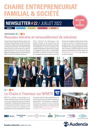 NEWSLETTER EFS #22 FR