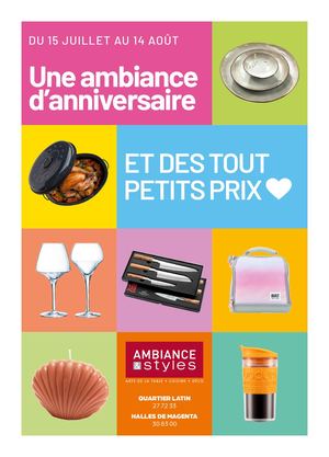 AMBIANCE&STYLES CATALOGUE ANNIVERSAIRE 2022