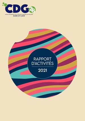 Rapport d'activités 2021 • centre de gestion de la fonction publique territoriale d'Eure-et-Loir