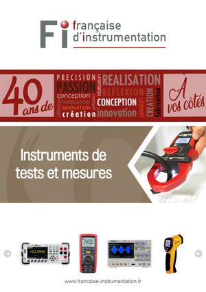 Catalogue Francaise Instrumention Site Fi