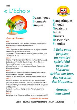 N69 Journal De L'espace Seniors