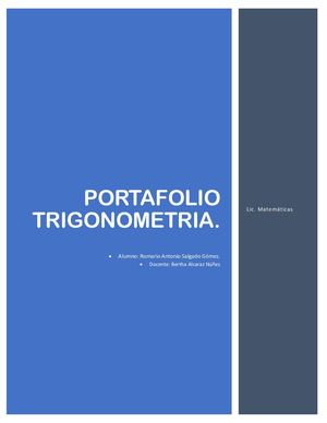 Portafolio Trigonometria