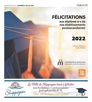 Diplômé-e-s de nos établissements postsecondaires 2022