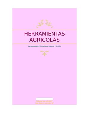 Herramientas Agricolas