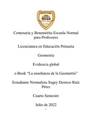E-book Geometría
