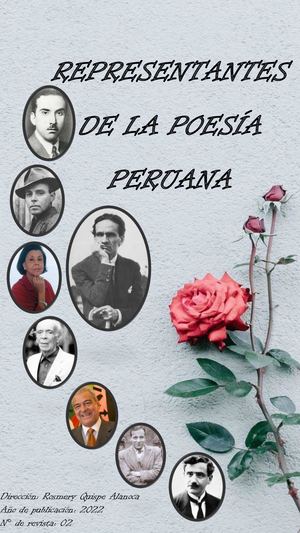 Revista con representantes de la poesía peruana