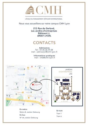 CMH Lyon - Plan d'accès