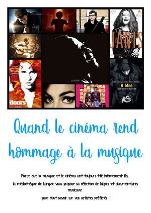 Liste Mise En Valeur Biopics Musicaux Mars 2018