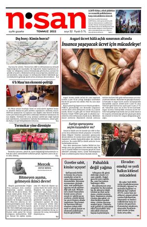GAZETE NISAN SAYI 52 | TEMMUZ 2022