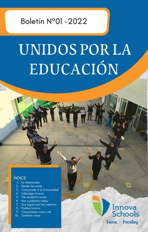 Boletin 01-2022 Innova Schools Tacna Pocollay