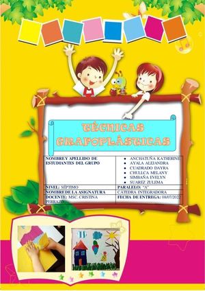 U2 T2 Grupal 3 Tecnicas Grafoplasticas
