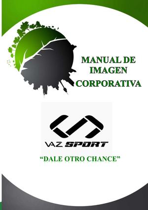 Manual Imagen Corporativa VAZ Sport