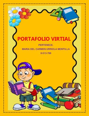 Maria Del C Urriolla Portafolio Virtual