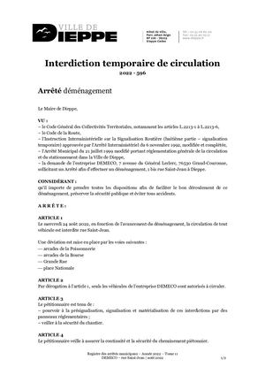 AR596 080722 - Demeco - Rue Saint Jean - 24 Août 2022