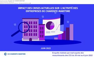 Impact des crises sur l'activité des entreprises en Charente-Maritime