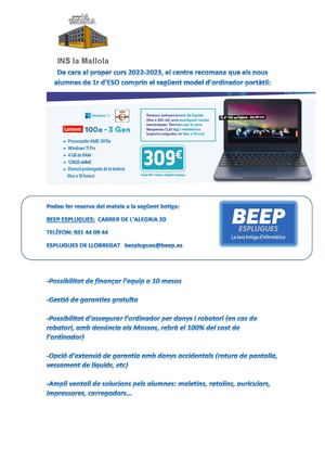 Característiques ordinador