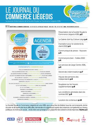 Journal Commerce Liegeois 2022 Numérique