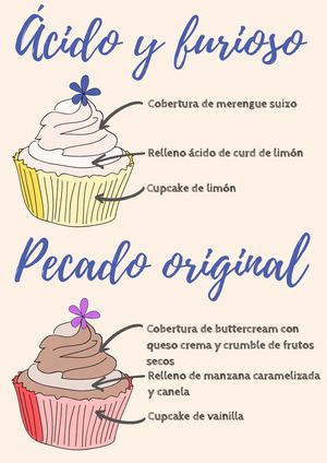 Cupcakes - Sabores