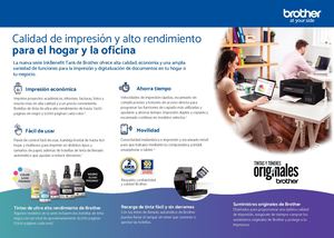 Brochure  Ink Benefit Tank