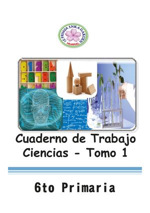 Cuad Cienc 6º Prim Inka 2020 Tomo 1