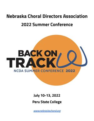 NCDA Summer Conference Program 2022