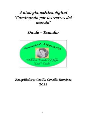 Antología Poética 2022